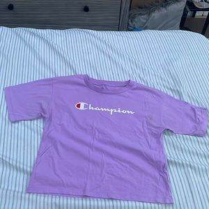 Champion shirt large purple good condition